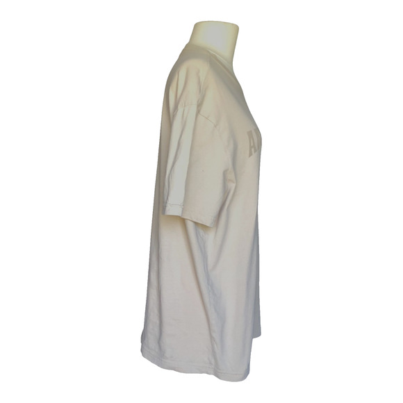 American Eagle Super Soft T-Shirt Round Neck Gray Standard Fit Women's Medium - Picture 3 of 8